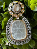 White moonstone Long danglers