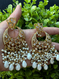 Tayani kundan style long chandballi design