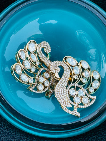 Swan studs oversized