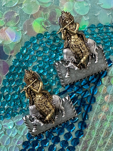 Krishna flute Danglers