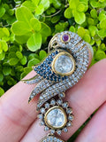 Victorian Peacock Danglers