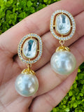 Pearl sleek danglers