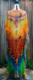 RAVISHING MULTI, Long Kaftan ✈️ FREE shipping in Australia!