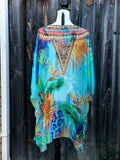 TROPICAL DELIGHT, Short Kaftan ✈️FREE shipping in Australia!