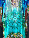 DEEP SEA, Short Kaftan, Free shipping in Australia