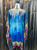 🆕New Arrival!! SAPPHIRE BLUE, Short Kaftan ✈️FREE Shipping in Australia!