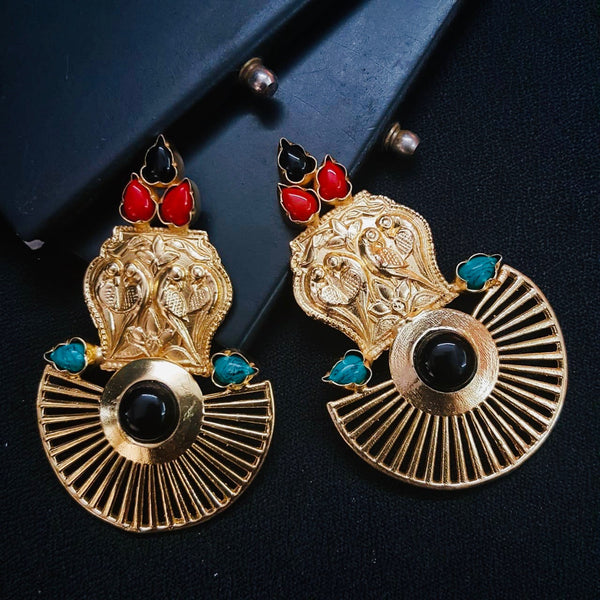 EGYPTIAN style Fan earrings