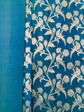 Bird design dual tone silk Saree