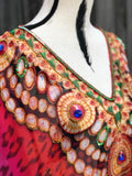 ORNATE PAISLEY, Short Kaftan, Free shipping in Australia)