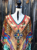 TWILIGHT MYSTERY,  Short Kaftan, Free shipping in Australia