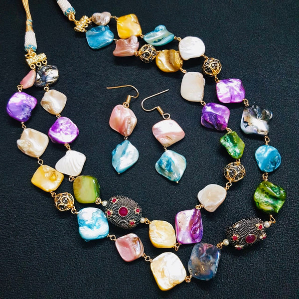 MULTICOLOURED SHELL set