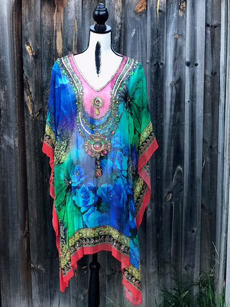 ROYALE, Short Kaftan, Free shipping in Australia