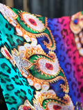 ORNATE PAISLEY, Short Kaftan, Free shipping in Australia)