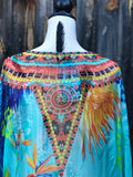 TROPICAL DELIGHT, Short Kaftan ✈️FREE shipping in Australia!