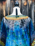 🆕New Arrival!! SAPPHIRE BLUE, Short Kaftan ✈️FREE Shipping in Australia!