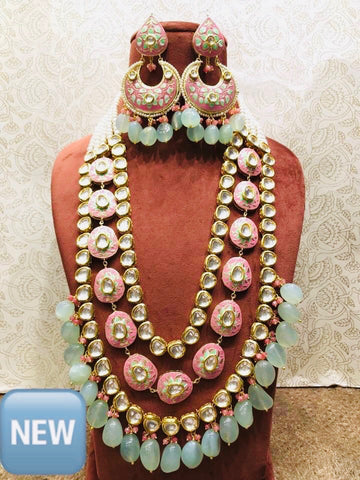 PASTEL PINK & GREEN set