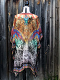 TWILIGHT MYSTERY,  Short Kaftan, Free shipping in Australia