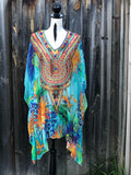 TROPICAL DELIGHT, Short Kaftan ✈️FREE shipping in Australia!