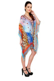 BEWITCHING BLUE, Short Kaftan, Free shipping in Australia