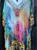 BERRY HONEYCOMB, Short Kaftan➡️ DISCOUNT➡️ 35% OFF ➕ FREE shipping in Australia