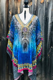 🆕New Arrival!! SAPPHIRE BLUE, Short Kaftan ✈️FREE Shipping in Australia!