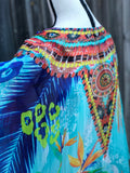 TROPICAL DELIGHT, Short Kaftan ✈️FREE shipping in Australia!