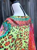 NEON TINTS, Short Kaftan ✈️ FREE Shipping in Australia!