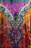 RAVISHING MULTI, Long Kaftan ✈️ FREE shipping in Australia!